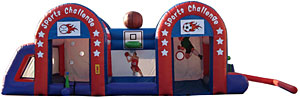 9 N 1 Inflatable Sports Challenge 