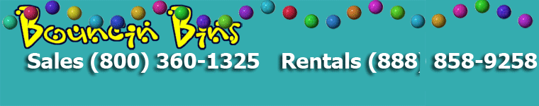 Bouncin Bins Bounce House Sales & Rentals