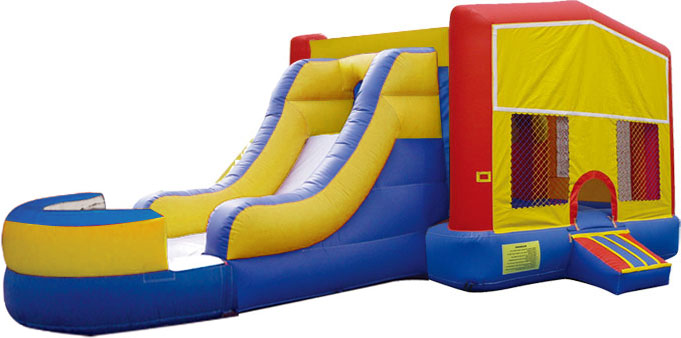 bounce houses with slides