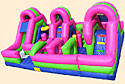 10 N 1 Inflatable Obstacle Course Bounce House
