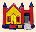 Castle V Roof 4N1 Inflatable Bounce House Slide Combo Bounce House