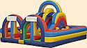 Kids Playground Inflatable Obstacle Course Bounce House