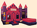Castle Princess V Roof 5N1 Wet/Dry Combo Bounce House