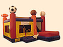 Sports 5N1 Wet/Dry Combo Bounce House
