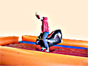 Bull Ride with Inflatable Bed