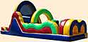 42' Wet/Dry Obstacle Course  Bounce House