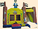 Pirate 4n1 Combo Bounce House