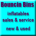 Bouncin Bins Inflatables Sales & Service