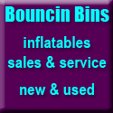 Bouncin Bins Inflatables Sales & Service