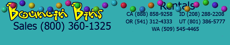 Bouncin Bins Bounce House Sales and Rentals