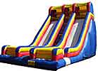 18' Double Lane Slide Bounce House