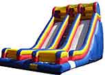 20' Double Lane Slide Bounce House