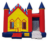 Castle V Roof 4N1 Bounce House