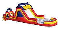 Rock Slide 2 Piece Wet/Dry Combo Bounce House