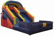 Wet/Dry Inflatable Slide 16'   Bounce House