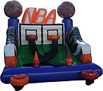 NBA Shooting Game Bounce House