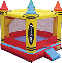 Crayonland Inflatable Bounce House Bounce House