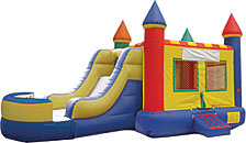 Castle Inflatable Bounce House Slide Combo