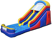 Wet/Dry Inflatable Slide 24'  Bounce House