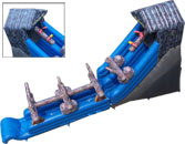 Log Mountain |  Wet Dry Slide Bounce House