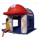 Baseball Speed Pitch w/ Radar Bounce House