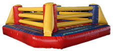 Boxing Ring #2 w/ Gloves Bounce House