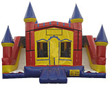 Castle Double Slide Combo Bounce House