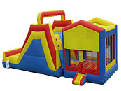 Modular 2 Piece Wet/Dry Combo  Bounce House