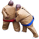 Sumo Suits Foam & Mat Bounce House