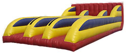 Bungee Run - Three Lane w/ Accessories Bounce House
